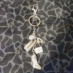 Guess Rose Gold Keychain NWOT